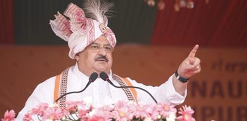 BJP government committed to make Manipur a developed state: Jagat Prakash Nadda » Kamal Sandesh