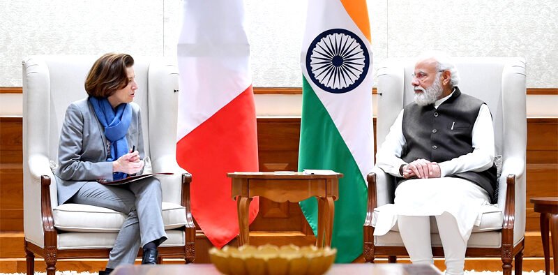 PM receives French Minister for Armed Forces » Kamal Sandesh