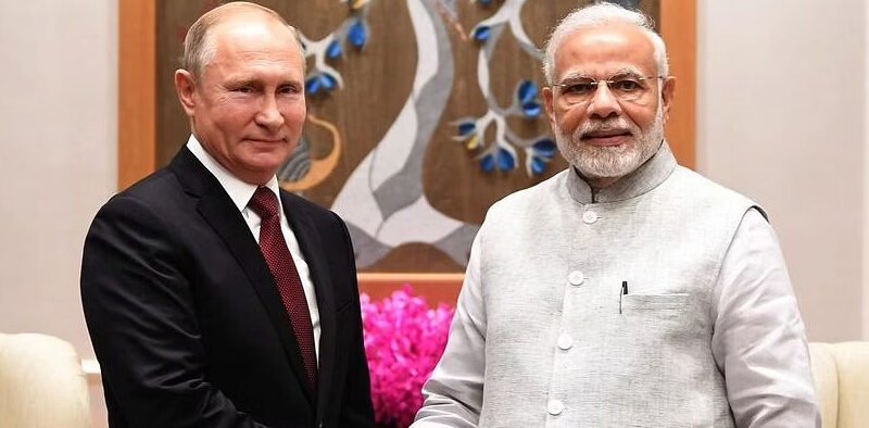 PM speaks with President of the Russian Federation Vladimir Putin » Kamal Sandesh