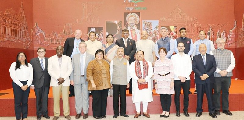 BJP President’s Interaction with 14 Heads of Mission » Kamal Sandesh