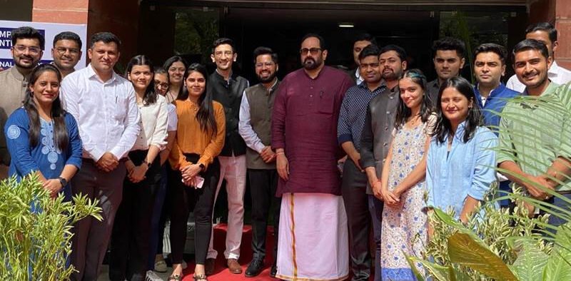 Rajeev Chandrasekhar shares PM’s Vision of New India with Startups, Entrepreneurs & Students » Kamal Sandesh