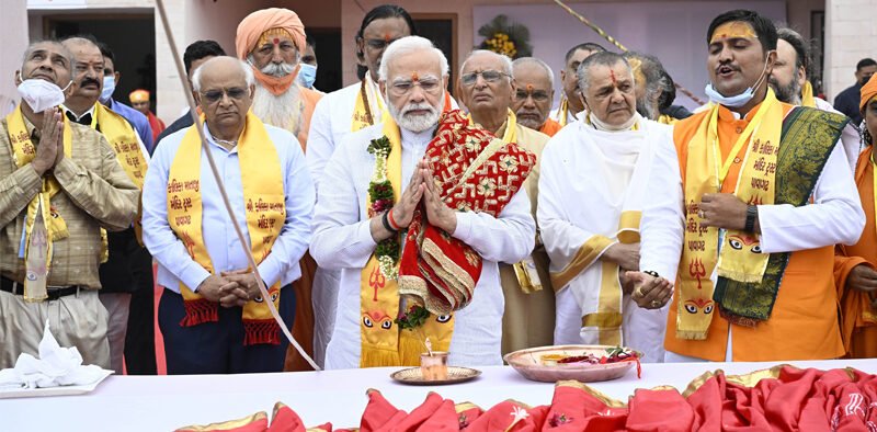 PM inaugurates the redeveloped temple of Shree Kalika Mata at Pavagadh Hill » Kamal Sandesh
