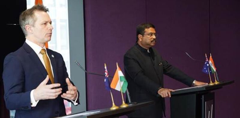 Dharmendra Pradhan holds bilateral meetings with Australian Counterpart HE Jason Clare » Kamal Sandesh