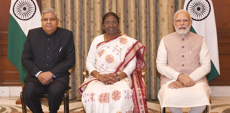 PM congratulates Shri Jagdeep Dhankhar on taking oath as Vice President of India » Kamal Sandesh
