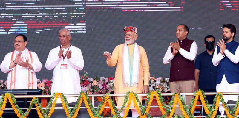 PM lays foundation stone and dedicates to the nation multiple projects worth over Rs 3650 crores in Bilaspur, HP » Kamal Sandesh