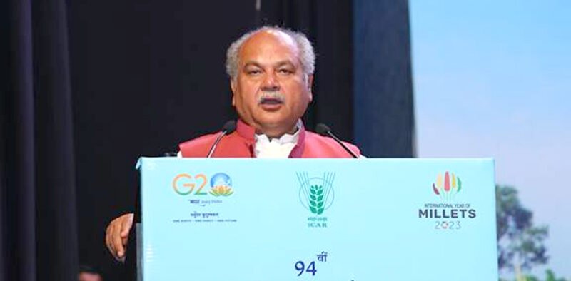 Our goal is to overcome the challenges of Amrit Kaal : Narendra Singh Tomar » Kamal Sandesh