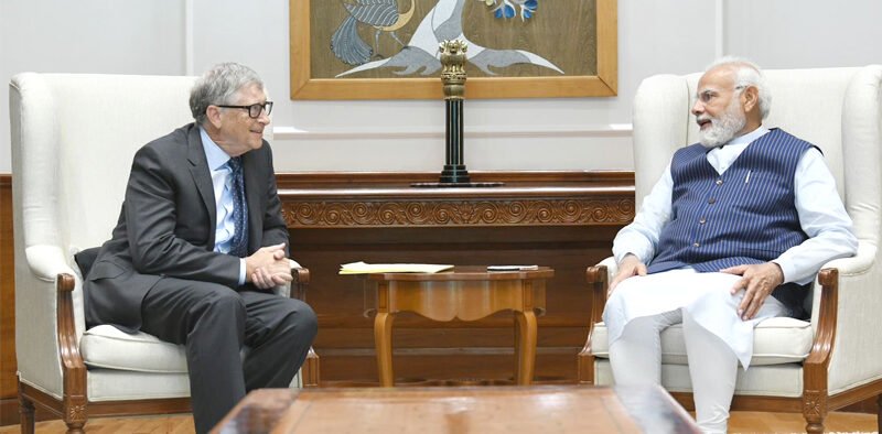 PM meets Bill Gates » Kamal Sandesh