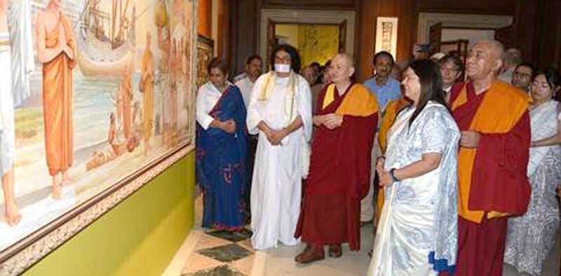 Meenakashi Lekhi inaugurates ‘Buddham Saranam Gacchami’ exhibition at National Gallery of Modern Arts, New Delhi » Kamal Sandesh