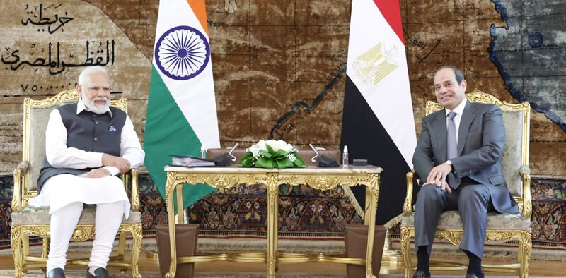 Prime Minister’s meeting with President of Egypt » Kamal Sandesh